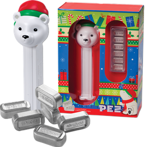 2024 PAMP Silver Polar Bear PEZ Main Image