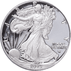 2023-S American Silver Eagle Dollar | Littleton Coin Company