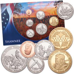 2022 Jamul Indian Coin Set - Shawnee Main Image