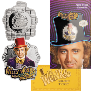 2024 Samoa 1 oz. Silver $5 Willy Wonka Main Image