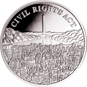Littleton's $1 Series Honoring America's Greatest Generation - Civil Rights Act Main Image