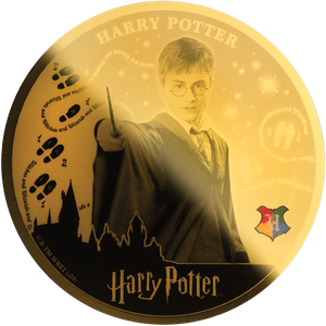 2024 Samoa 1/200 oz. Gold Harry Potter Main Image