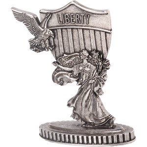 Walking Liberty 3-inch Pewter Statue Main Image