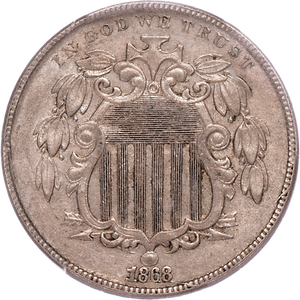 1867-1883 Shield Nickel Main Image