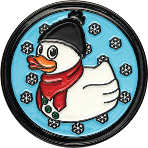 Jeep® Brand Rubber Duck Coin - Snowman Main Image