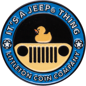 Jeep Rubber Duck Coin - Christmas Main Image