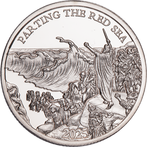 2025 Niue Half Dollar Bible Stories - Parting the Red Sea Main Image