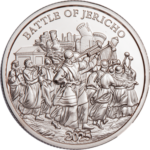 2025 Niue Half Dollar Bible Stories - Battle of Jericho Main Image