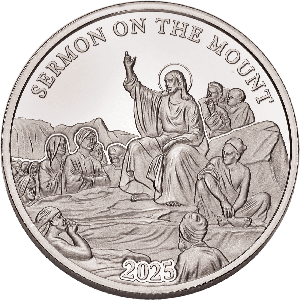 2025 Niue Half Dollar Bible Stories - Sermon on the Mount Main Image