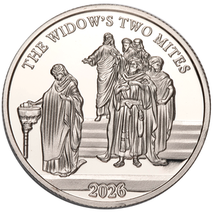 2026 Niue Half Dollar Bible Stories - The Widow’s Two Mites Main Image