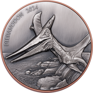 2024 Vanuatu Silver 10 Vatu Pteranodon Main Image