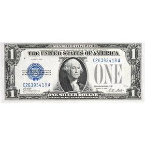 1928 $1 Funnyback Silver Certificate Main Image