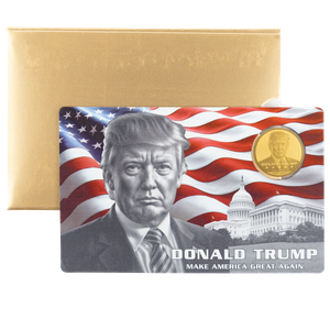 Trump Gold Coin Card Main Image