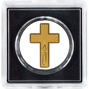 Republic of Chad 1/1000th Gold 3000 CFA Cross with Box Main Image