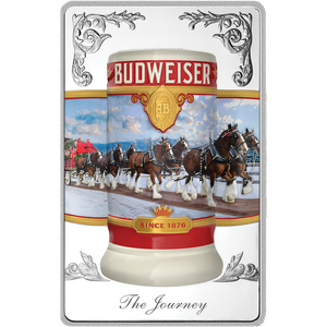 Budweiser White Brass Stein Bar - The Journey Main Image