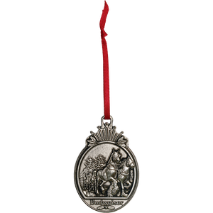 Budweiser Clydesdale Pewter Ornament Main Image