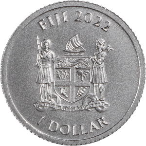 2022 Fiji 1/2 gram Platinum $1 Queen Elizabeth II Jubilee Main Image