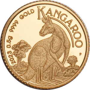 2023 Australia 1/2 Gram Gold $2 Mini Roo Main Image