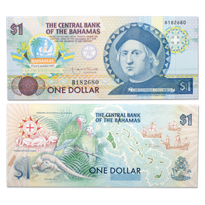 ND (1992) Bahamas 1 Dollar, P#50 Main Image