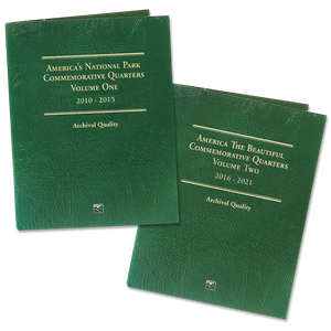 2010-2021 Volumes 1 & 2, America's National Park Quarter Series Classic Folders Main Image