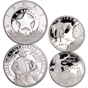 2015 Both U.S. Marshals Service Commemoratives Main Image