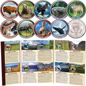 American Wildlife Series Custom Folder and Coins Main Image