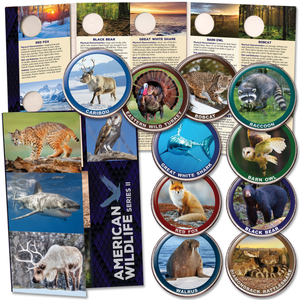 American Wildlife Series II Custom Folder and Coins Main Image