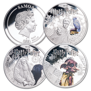 2020 Samoa Wizarding World Half Dollar Set Main Image