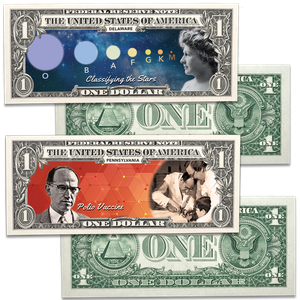 Colorized U.S. Innovation $1 Federal Reserve Note Set Main Image