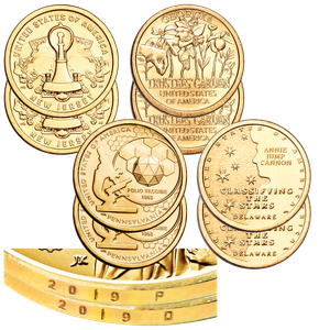 2019 P&D U.S. Innovation Dollar Set Main Image