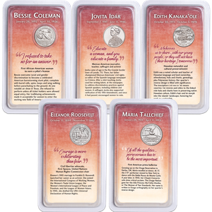 2023 All U.S. Women Quarter Showpaks Main Image
