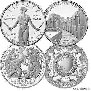 2024 Greatest Generation Commemorative Coins Main Image