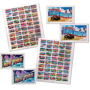 State Greetings Stamp Sheet Set Main Image