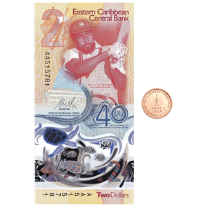 Eastern Caribbean Coin & Note Set Main Image