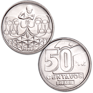 1989-1990 Brazil Centavos Main Image