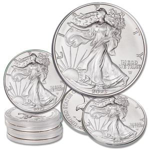 2023 Ten $1 American Silver Eagles Main Image