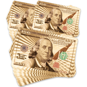 Three Golden Playing Cards Main Image