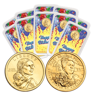 2025 Ten Native American Dollar Happy Birthday Showpaks Main Image