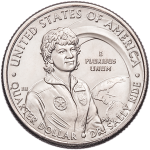 2022-P Ten Dr. Sally Ride U.S. Women Quarter Main Image