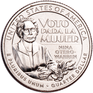 2022-D Ten Nina Otero-Warren U.S. Women Quarters Main Image