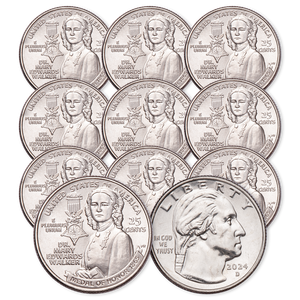 2024-D Ten Dr. Mary Edwards Walker U.S. Women Quarters Main Image