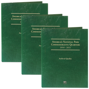 2010-2021 America's National Park Quarter Series Classic Folder Main Image
