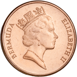 1991-1997 Bermuda 1 Cent Main Image