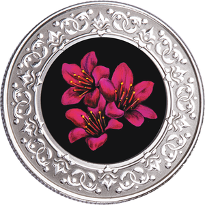 2021 Canada 1/4 oz. Silver $3 Floral Emblem of Nunavut: Purple Saxifrage Main Image