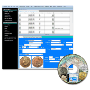 Coin Collectors Assistant Software Main Image