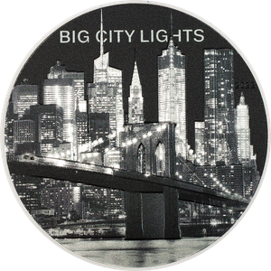2022 Cook Islands 1 oz. Silver $5 Big City Lights – New York Main Image