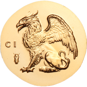 2024 Cook Islands .5 gram Gold $5 Griffin Main Image
