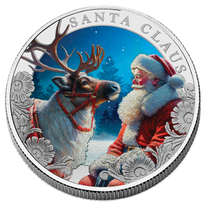 2023 Cameroon 1 oz. Silver Santa Claus Main Image