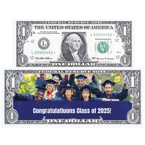 Personalized One Dollar Note Main Image