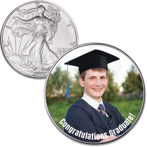 Personalized 2025 American Silver Eagle Main Image